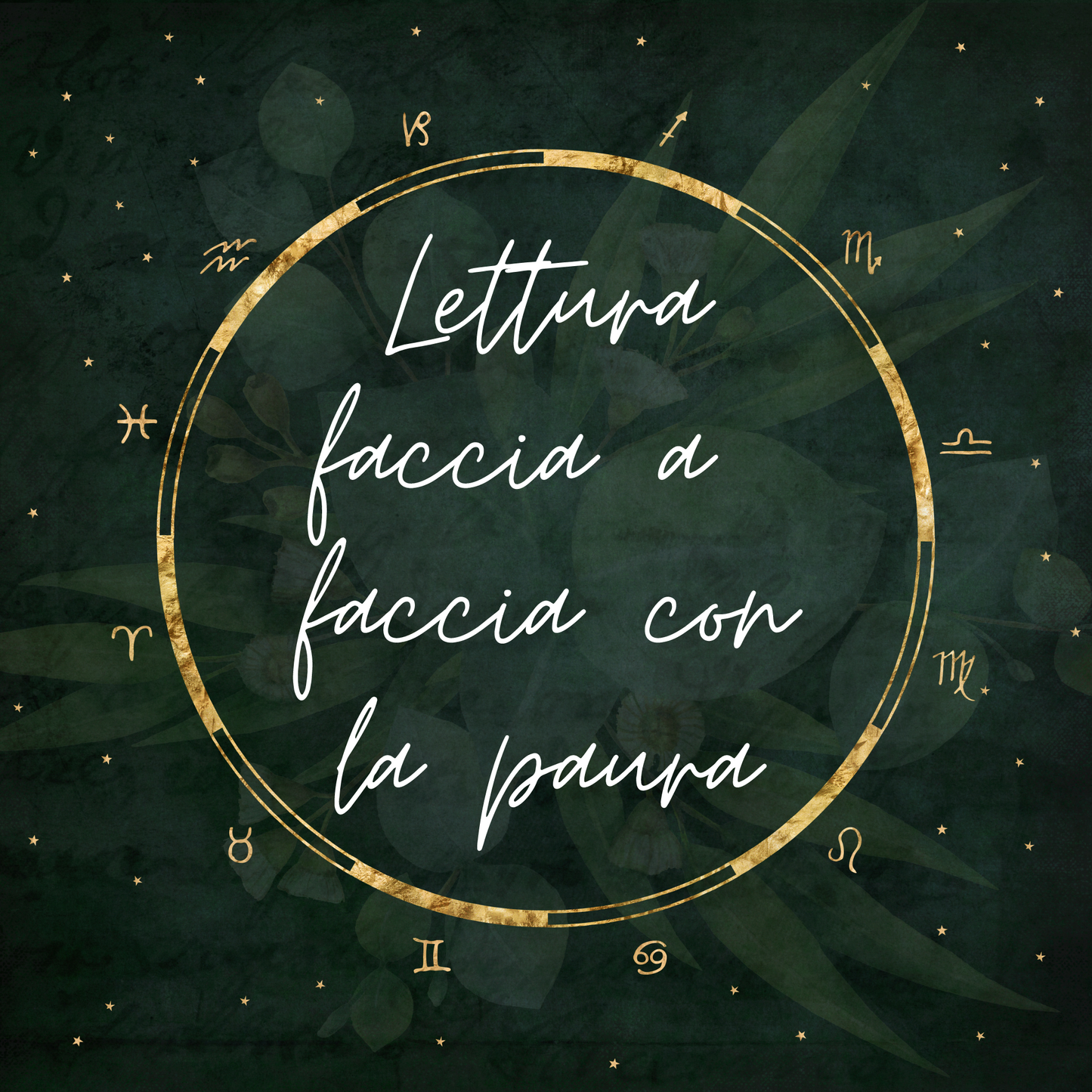 Lettura faccia a faccia con la paura